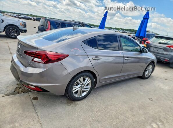 KMHD84LF1LU039206 2020 HYUNDAI ELANTRA Серый Задняя правая четверть
