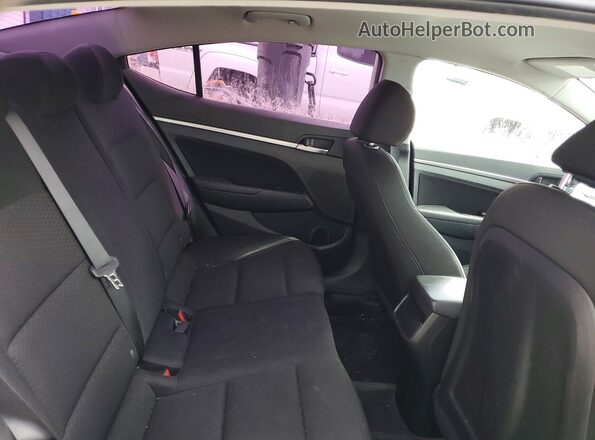 KMHD84LF1LU924005 2020 HYUNDAI ELANTRA White Вид задніх сидінь