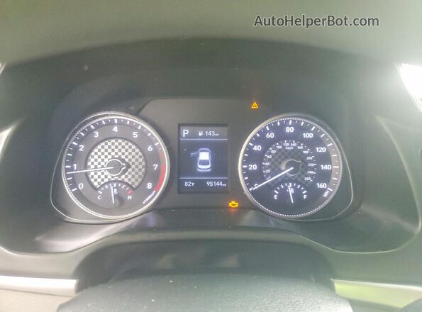 KMHD84LF1LU927227 2020 HYUNDAI ELANTRA Silver ხელსაწყოთა პანელის ხედი