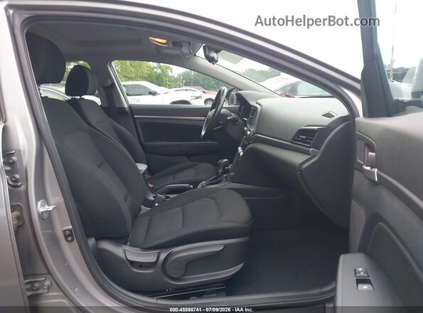 KMHD84LF1LU970286 2020 HYUNDAI ELANTRA Серый Вид салона спереди