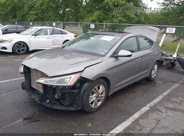 KMHD84LF1LU970286 2020 HYUNDAI ELANTRA Серый Передняя левая четверть