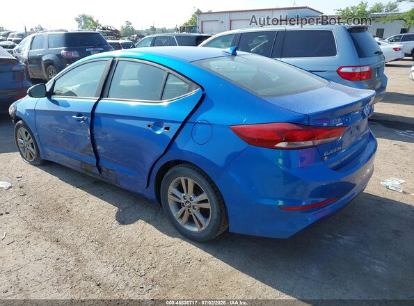 KMHD84LF2HU060671 2017 HYUNDAI ELANTRA Blue 