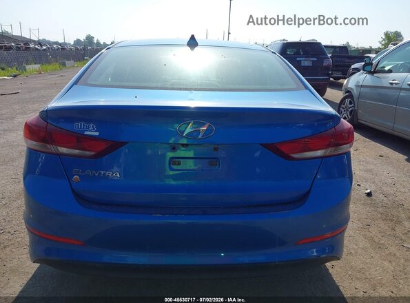 KMHD84LF2HU060671 2017 HYUNDAI ELANTRA Blue 