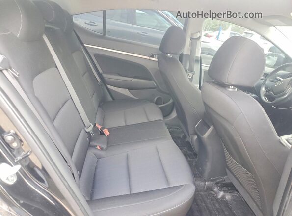 KMHD84LF2HU129522 2017 HYUNDAI ELANTRA Black Vista de los asientos traseros