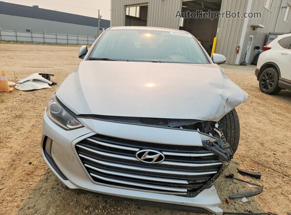 KMHD84LF2HU187579 2017 HYUNDAI ELANTRA Silver Front view