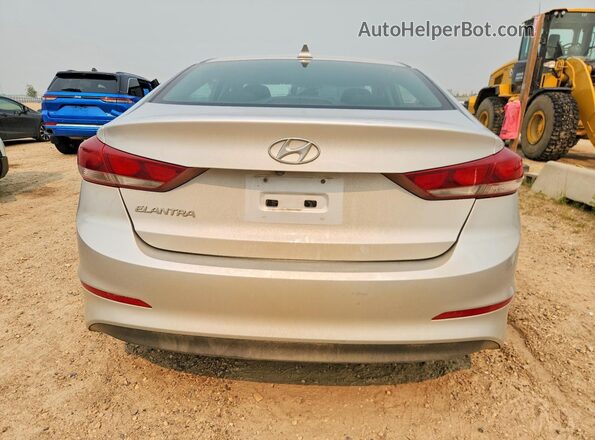 KMHD84LF2HU187579 2017 HYUNDAI ELANTRA Silver Rear view