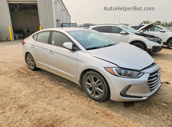 KMHD84LF2HU187579 2017 HYUNDAI ELANTRA Silver Front right