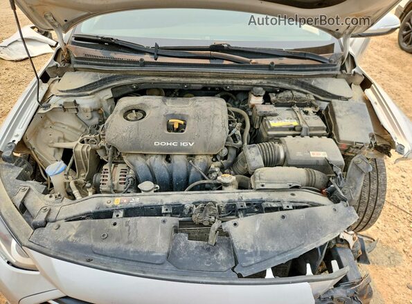 KMHD84LF2HU187579 2017 HYUNDAI ELANTRA Silver Rear interior view