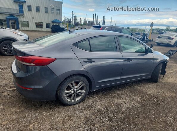 KMHD84LF2HU190224 2017 HYUNDAI ELANTRA Gray უკანა მარჯვენა