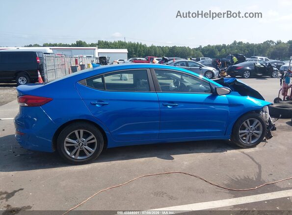 KMHD84LF2HU208575 2017 HYUNDAI ELANTRA Blue სალონის 360-გრადუსიანი ხედი