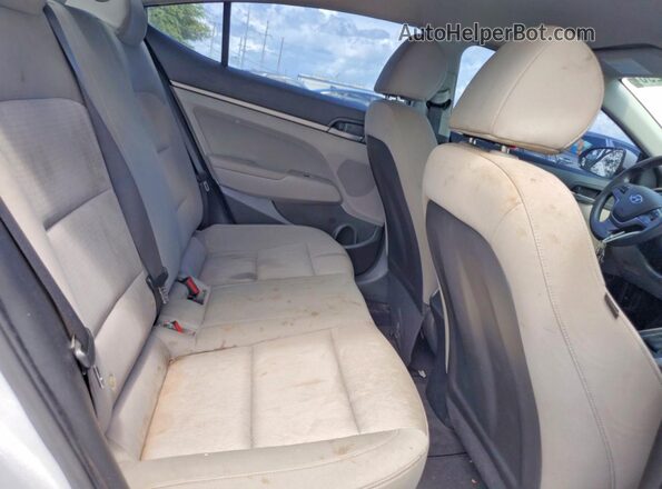 KMHD84LF2HU243360 2017 HYUNDAI ELANTRA Silver Vista de los asientos traseros