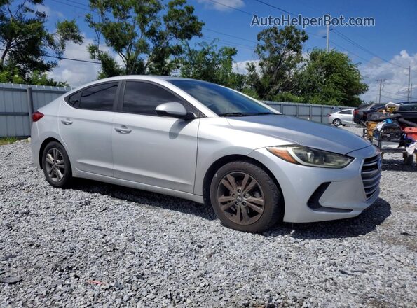 KMHD84LF2HU243360 2017 HYUNDAI ELANTRA Silver Delantero derecho