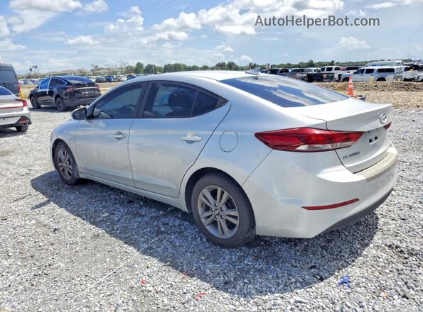 KMHD84LF2HU243360 2017 HYUNDAI ELANTRA Silver Trasero izquierdo