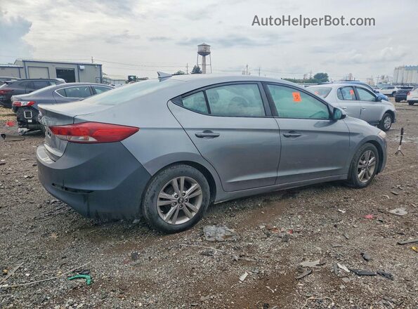 KMHD84LF2HU386017 2017 HYUNDAI ELANTRA Gray უკანა მარჯვენა