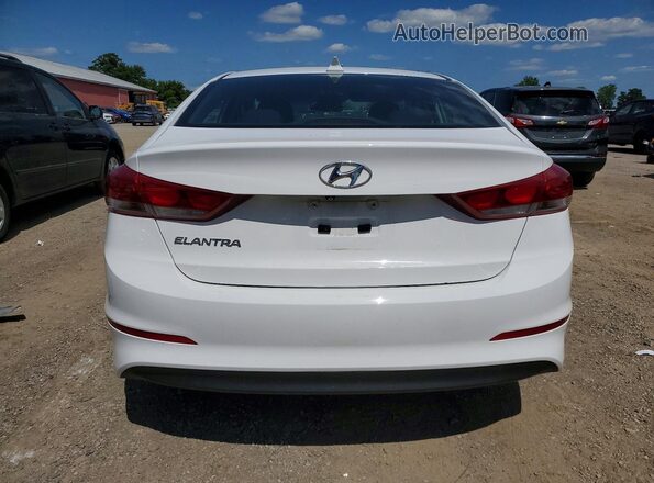 KMHD84LF2HU400479 2017 HYUNDAI ELANTRA Белый Вид сзади