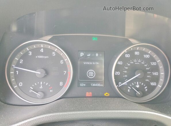 KMHD84LF2HU423289 2017 HYUNDAI ELANTRA Red ხელსაწყოთა პანელის ხედი