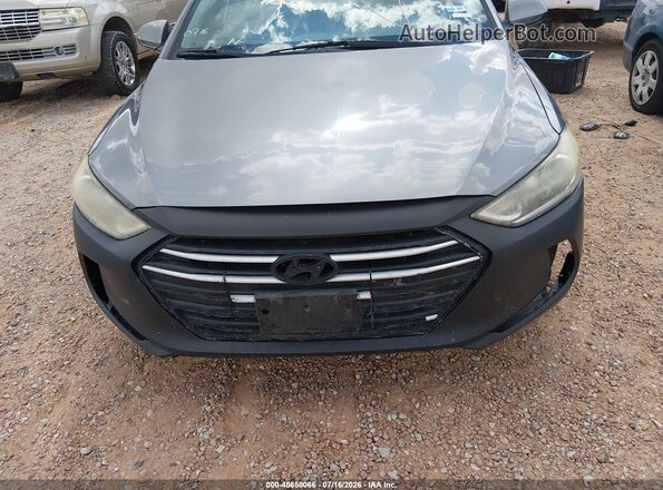 KMHD84LF2JU608786 2018 HYUNDAI ELANTRA Gray Vista frontal