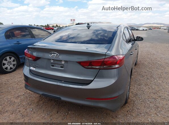 KMHD84LF2JU608786 2018 HYUNDAI ELANTRA Gray 