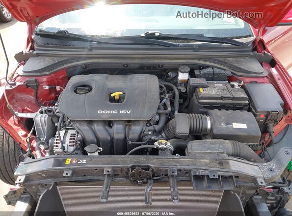 KMHD84LF2JU610991 2018 HYUNDAI ELANTRA Maroon Rear view