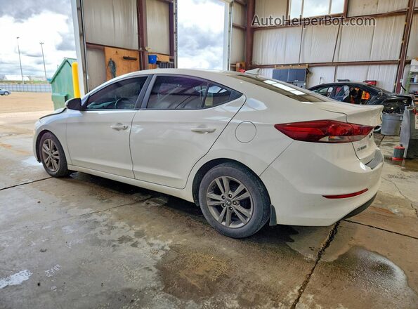 KMHD84LF2JU675002 2018 HYUNDAI ELANTRA White Trasero izquierdo