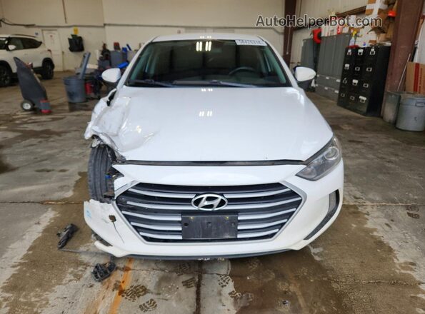 KMHD84LF2JU675002 2018 HYUNDAI ELANTRA White Vista frontal