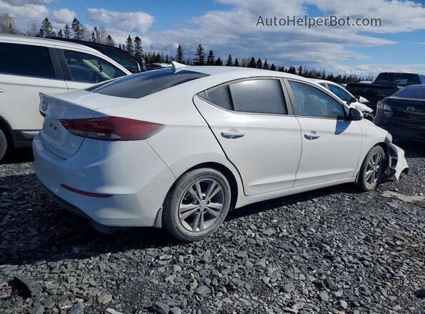 KMHD84LF2JU691037 2018 HYUNDAI ELANTRA White Rear right