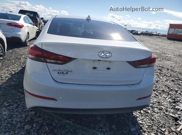 KMHD84LF2JU691037 2018 HYUNDAI ELANTRA White Rear view