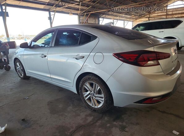 KMHD84LF2KU756020 2019 HYUNDAI ELANTRA Silver Rear left