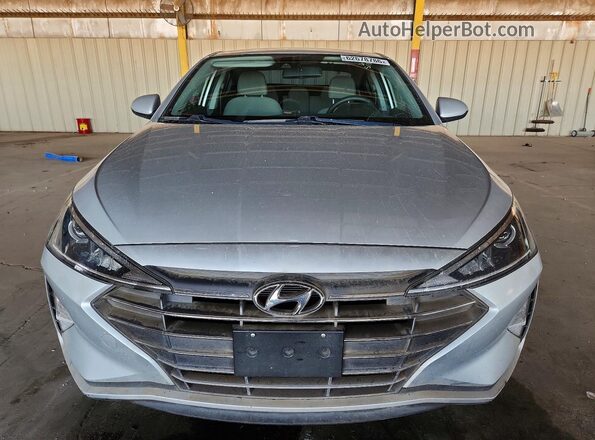 KMHD84LF2KU756020 2019 HYUNDAI ELANTRA Silver Front view