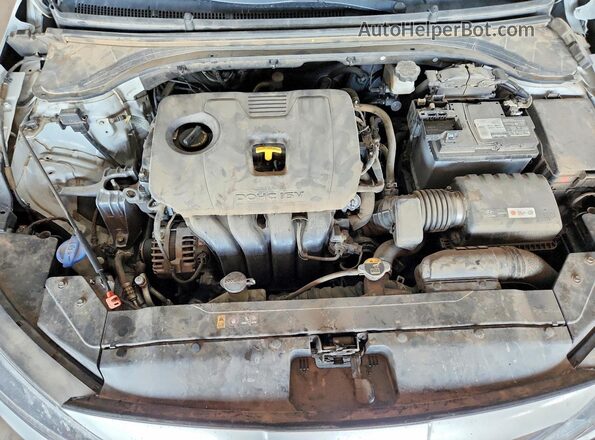 KMHD84LF2KU756020 2019 HYUNDAI ELANTRA Silver Rear interior view