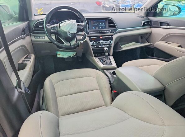 KMHD84LF2LU009549 2020 HYUNDAI ELANTRA Silver წინა პანელის ხედი