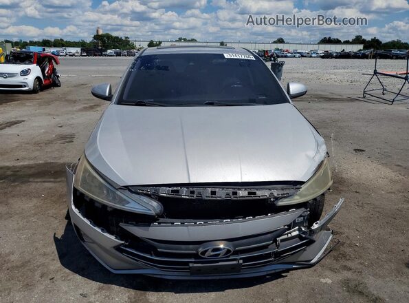 KMHD84LF2LU009549 2020 HYUNDAI ELANTRA Silver წინა ხედი
