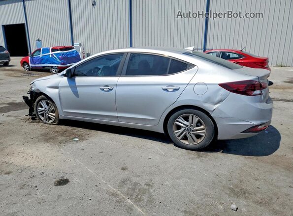 KMHD84LF2LU009549 2020 HYUNDAI ELANTRA Silver უკანა მარცხენა