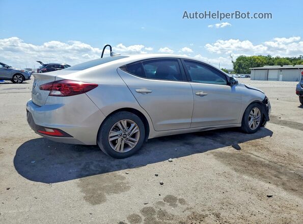 KMHD84LF2LU009549 2020 HYUNDAI ELANTRA Silver უკანა მარჯვენა