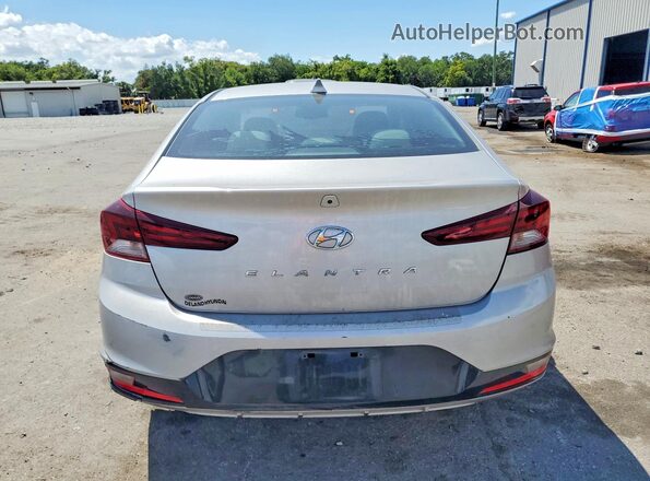KMHD84LF2LU009549 2020 HYUNDAI ELANTRA Silver უკანა ხედი