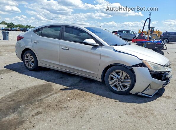 KMHD84LF2LU009549 2020 HYUNDAI ELANTRA Silver წინა მარჯვენა
