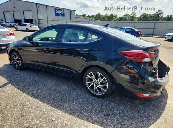 KMHD84LF2LU086714 2020 HYUNDAI ELANTRA Black Tył lewy