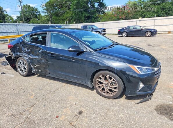 KMHD84LF2LU086714 2020 HYUNDAI ELANTRA Black Przód prawy