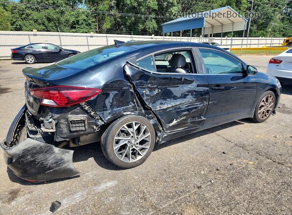 KMHD84LF2LU086714 2020 HYUNDAI ELANTRA Black Tył prawy