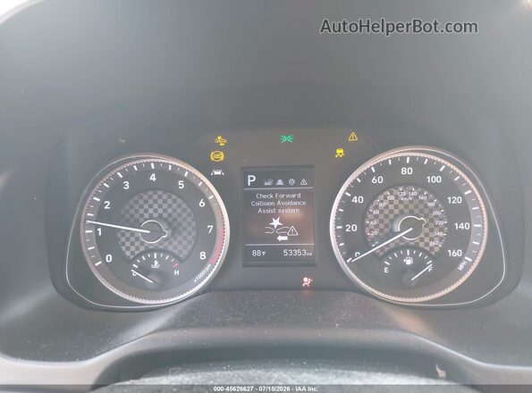KMHD84LF2LU086793 2020 HYUNDAI ELANTRA Gray უკანა სავარძლების ხედი