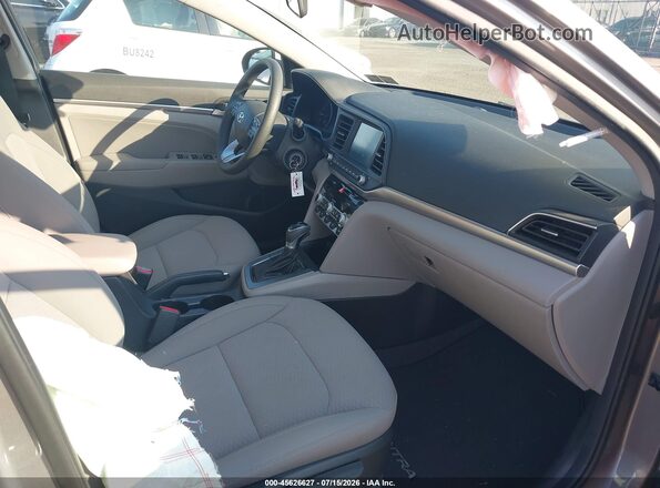 KMHD84LF2LU086793 2020 HYUNDAI ELANTRA Gray წინა სალონის ხედი