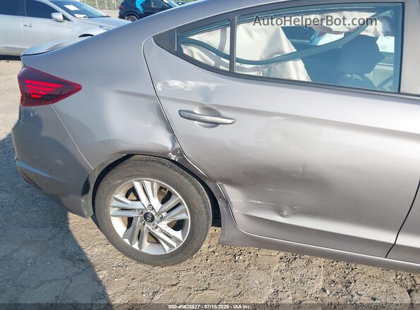 KMHD84LF2LU086793 2020 HYUNDAI ELANTRA Gray წინა ხედი