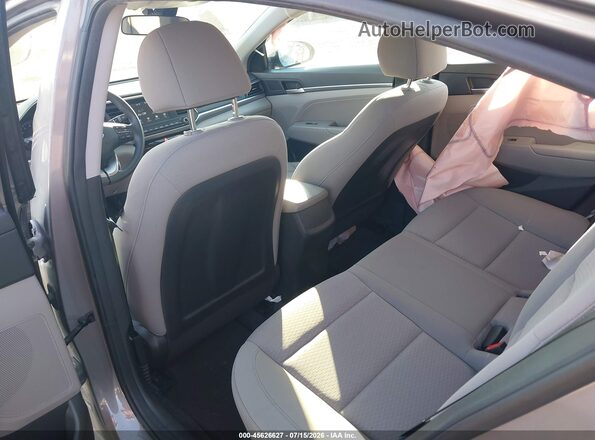 KMHD84LF2LU086793 2020 HYUNDAI ELANTRA Gray VIN კოდის სტიკერის ხედი