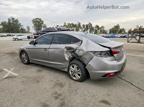 KMHD84LF2LU905561 2020 HYUNDAI ELANTRA Gray Задня ліва чверть