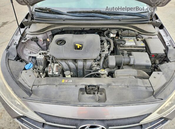KMHD84LF2LU905561 2020 HYUNDAI ELANTRA Gray Вид задньої частини салону