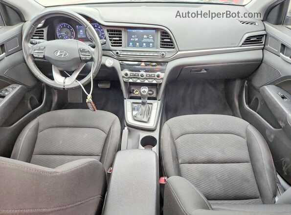 KMHD84LF2LU905561 2020 HYUNDAI ELANTRA Gray Вид панелі приладів