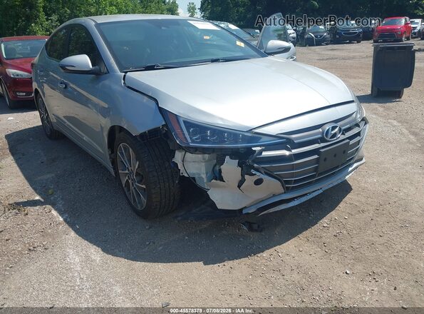 KMHD84LF2LU962245 2020 HYUNDAI ELANTRA Серебряный Вид спереди