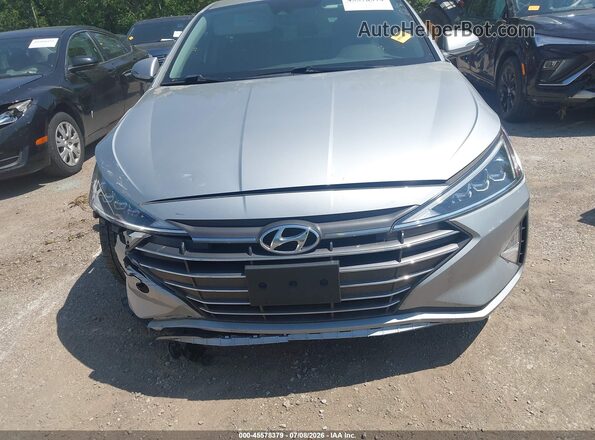 KMHD84LF2LU962245 2020 HYUNDAI ELANTRA Серебряный Вид щитка приборов