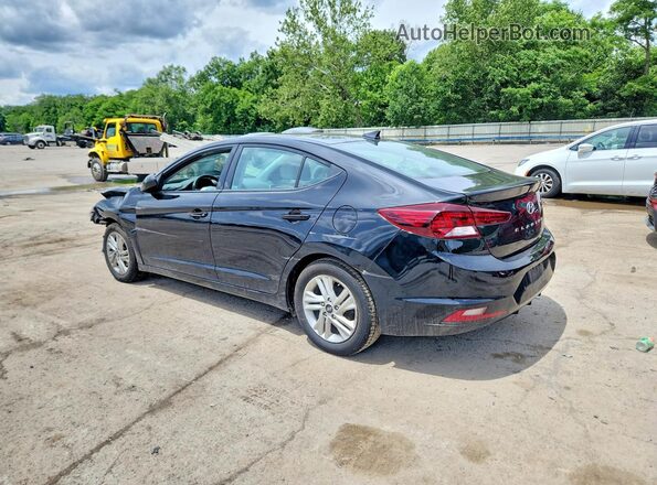 KMHD84LF2LU973391 2020 HYUNDAI ELANTRA Black Задня ліва чверть