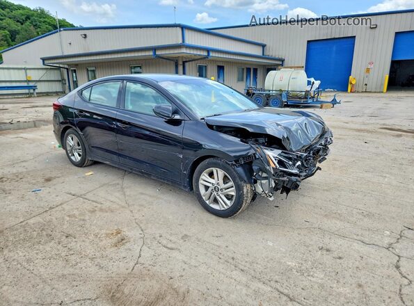 KMHD84LF2LU973391 2020 HYUNDAI ELANTRA Black Передня права чверть